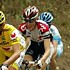 Andy Schleck in einer Ausreissergruppe bei der 4. Etappe der Georgia-rundfahrt 2005